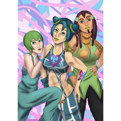 Jolyne Cujoh, Foo Fighters, Ermes Costello (JoJo's Bizarre Adventure)