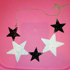 Star Necklace (Shrink plastic)